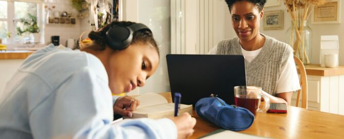 How do tests, exams, and homework work for online titles?