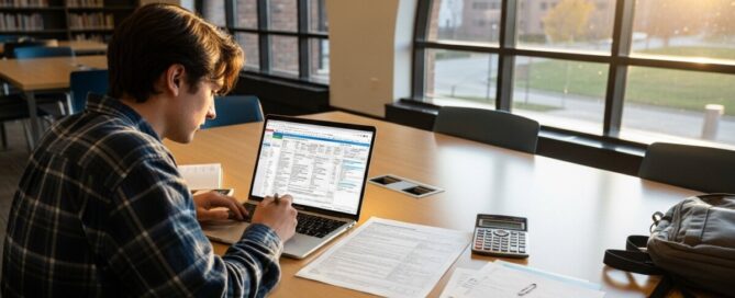 student financial support form