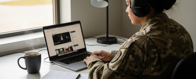 Using military tuition assistance for online college courses