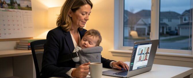 Balancing work family and online education successfully